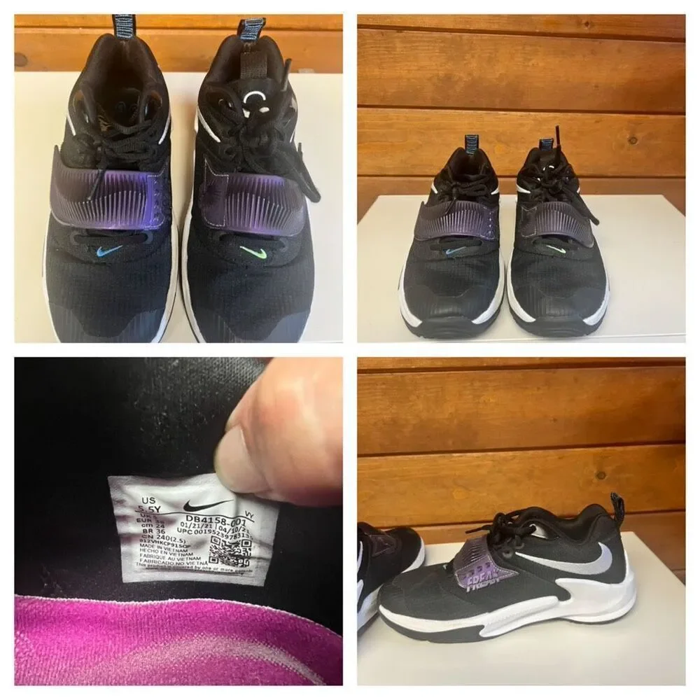 Nike Kid's Freak 3 (GS) Basketball Shoe Sz 5.5 Y  DB4158-001
